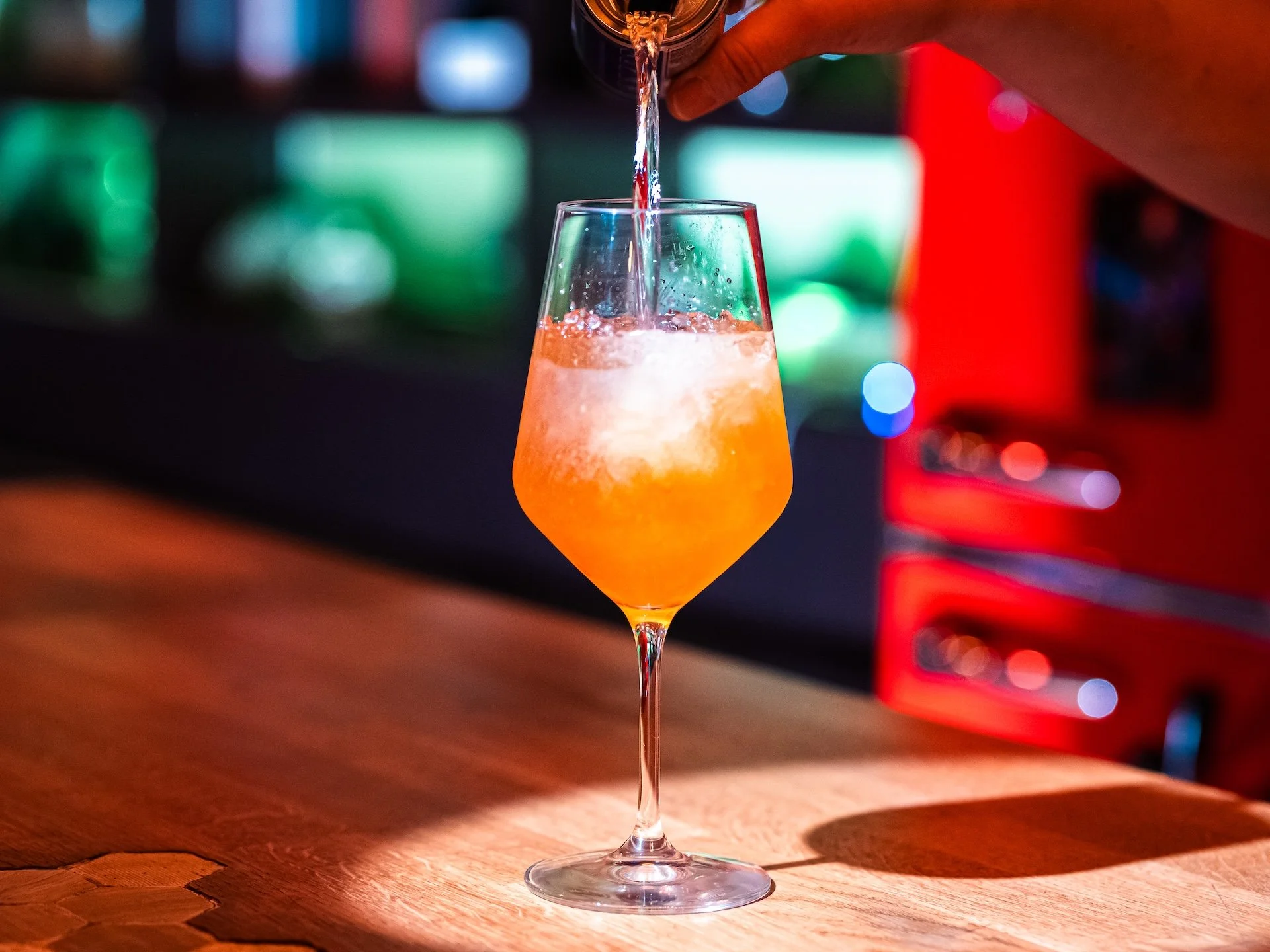 BROKEN BIKE SPRITZ
(white wine • cynar • lemon • club soda)