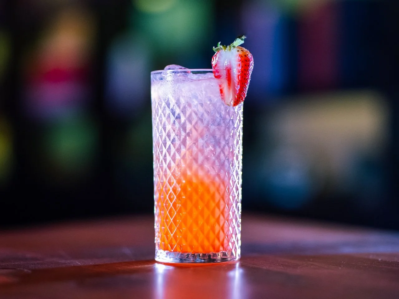 THE UNSTOPPABLE (vodka • strawberry syrup • maple syrup • lime • balsamic)