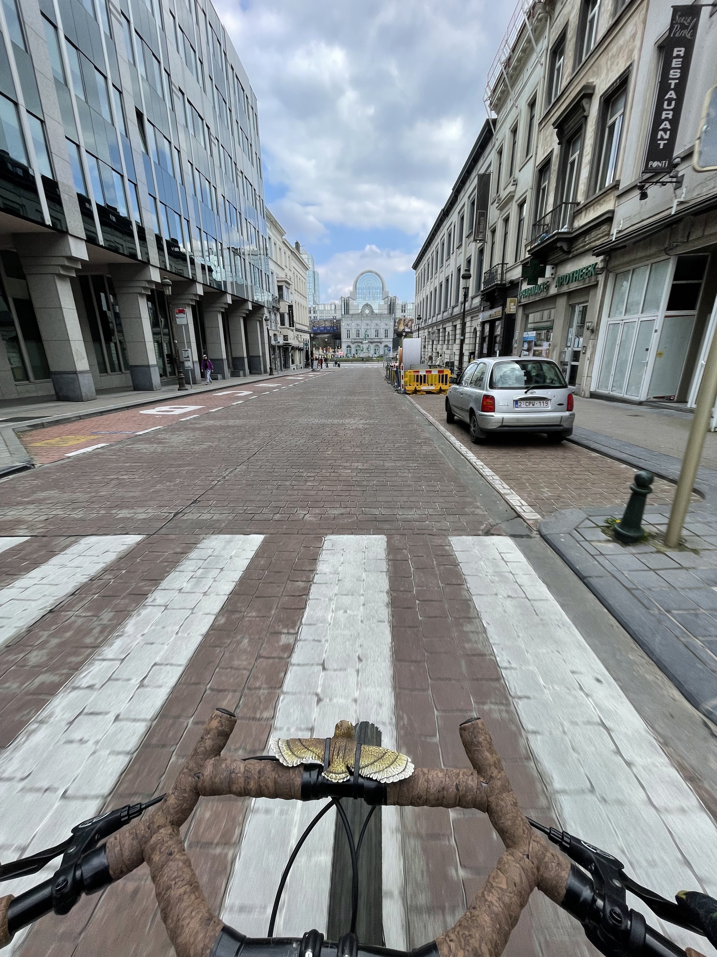  Riding the streets of Brussels 