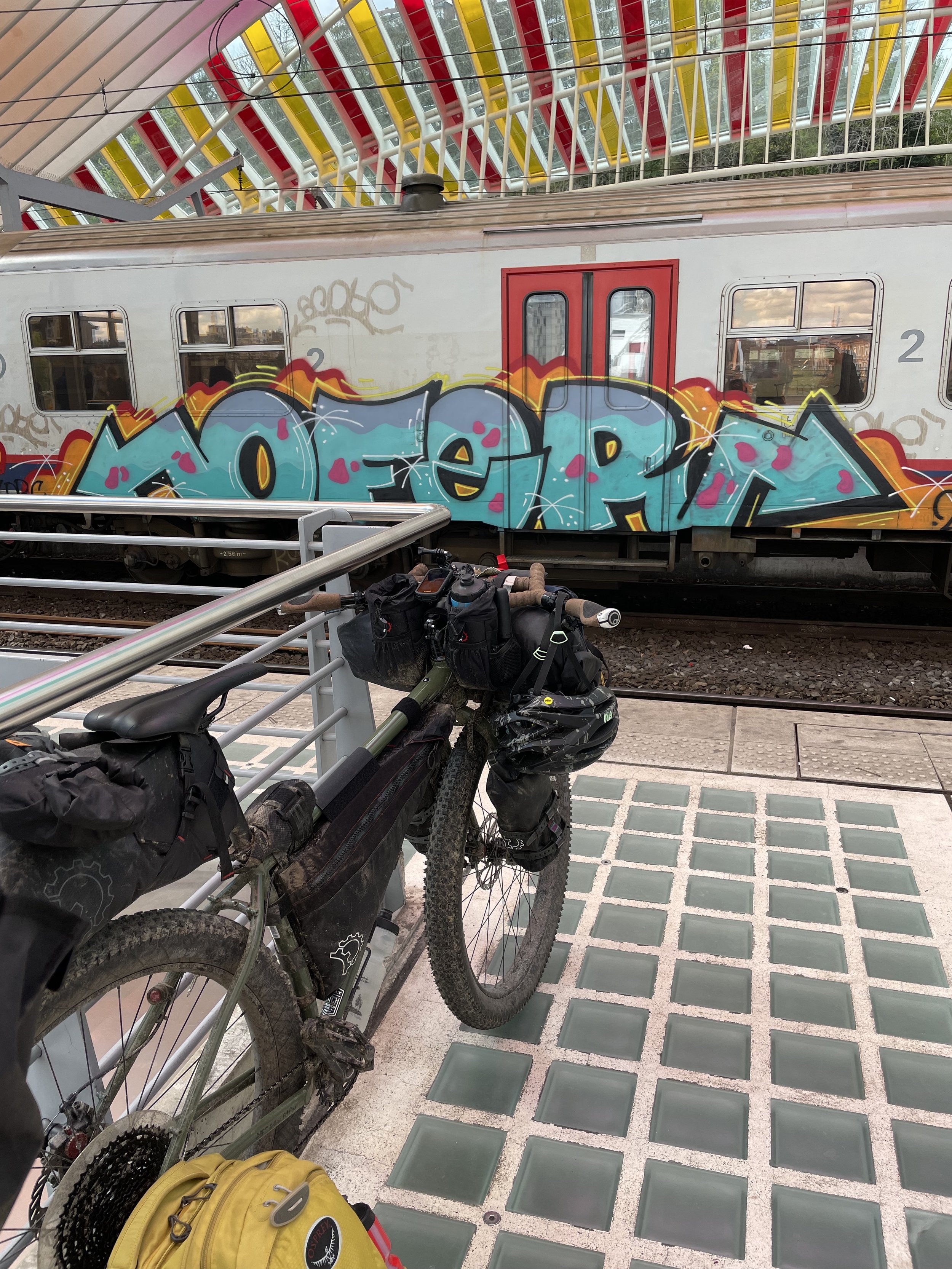 Bikes, Trains, Art!