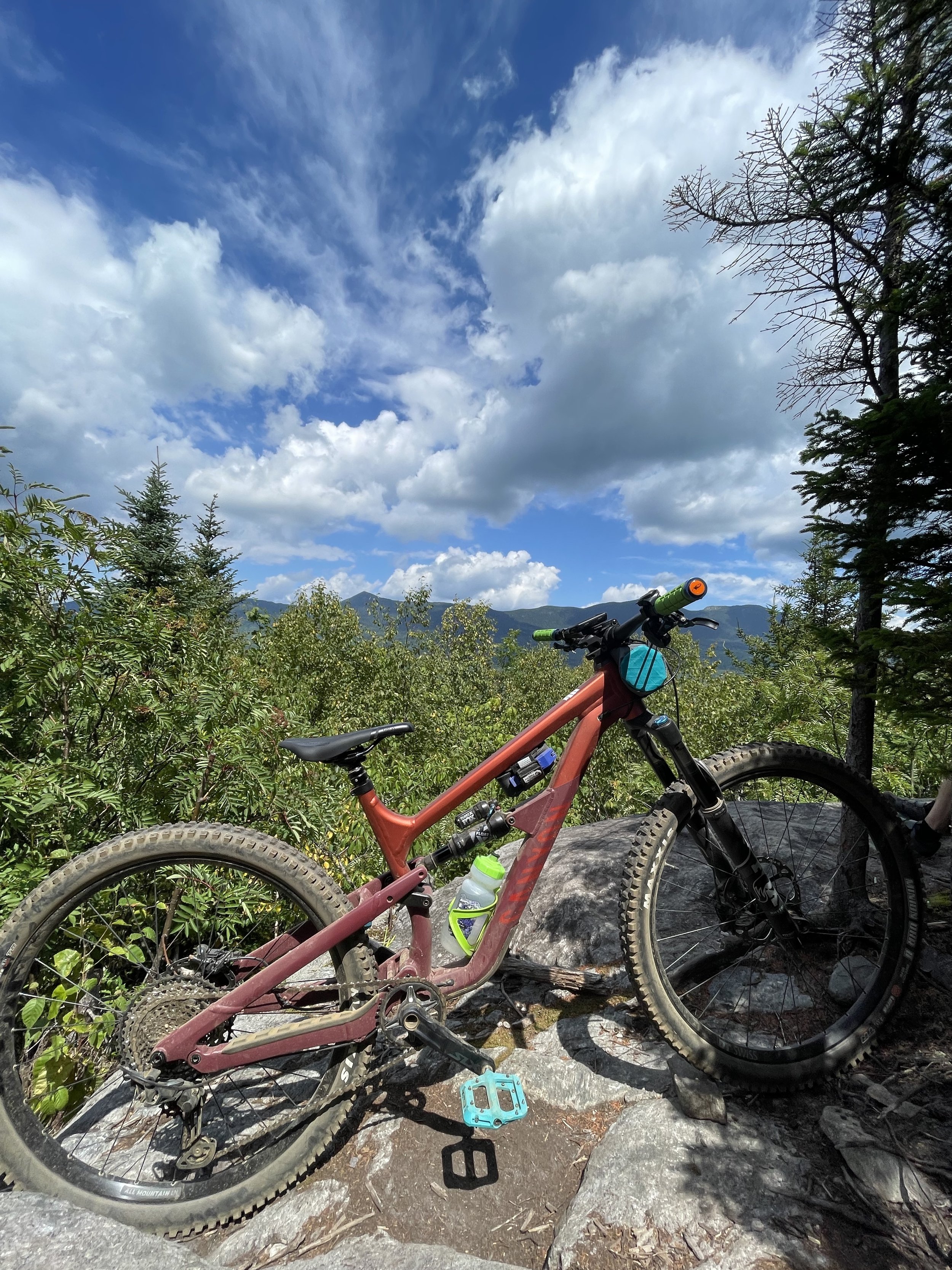 View point from Newton's Revenge, Carabassett Maine