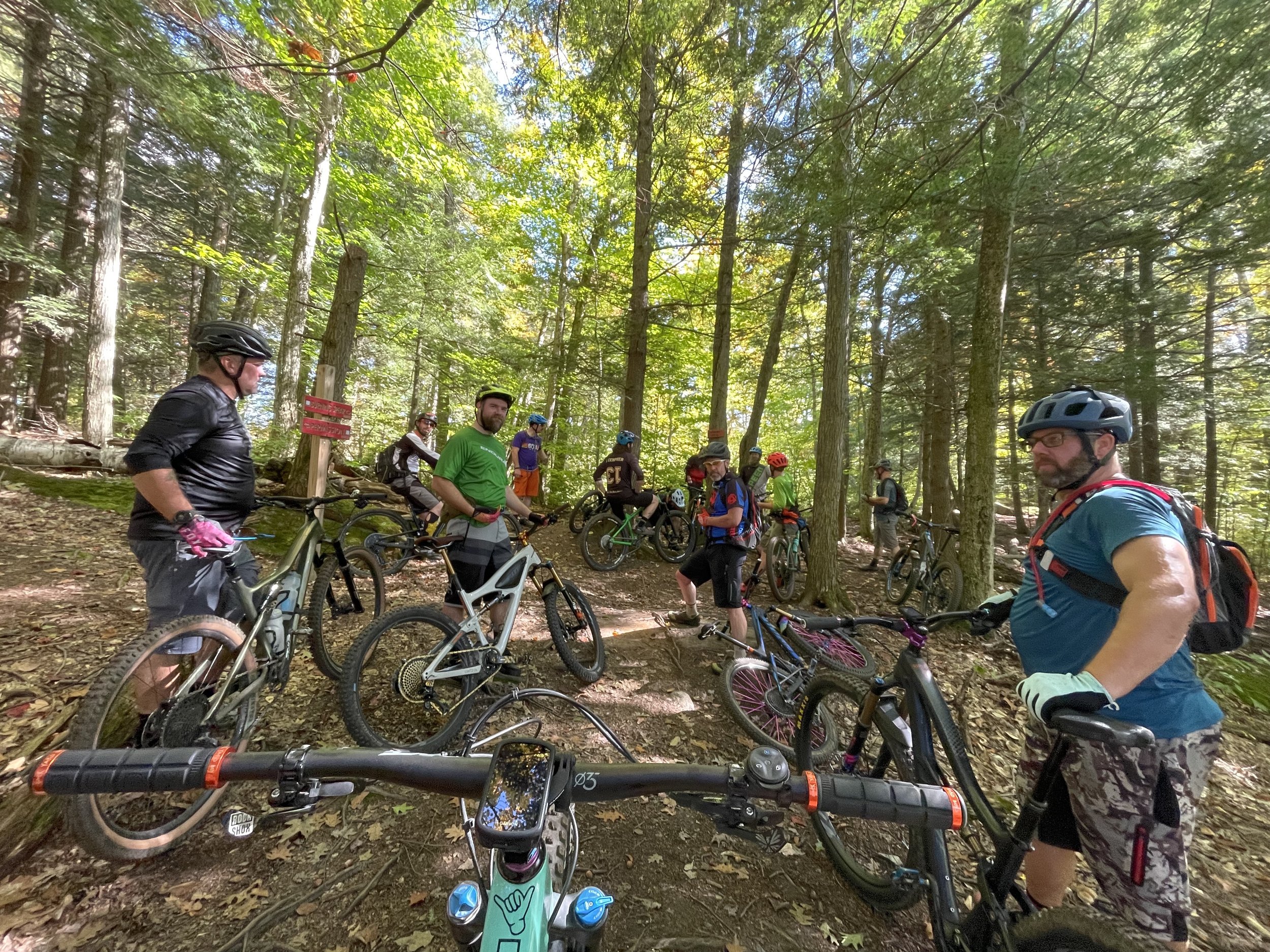 Top of Burning Spear, Perry Hill, VT