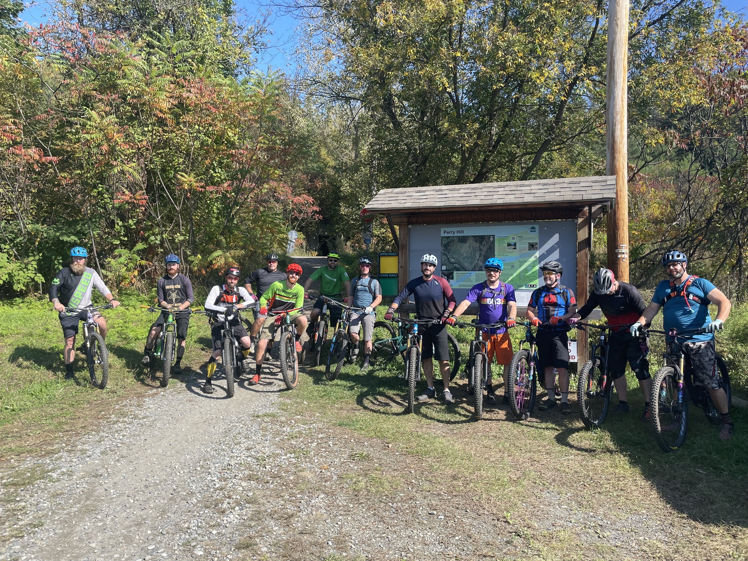 Trailhead, Perry Hill, VT