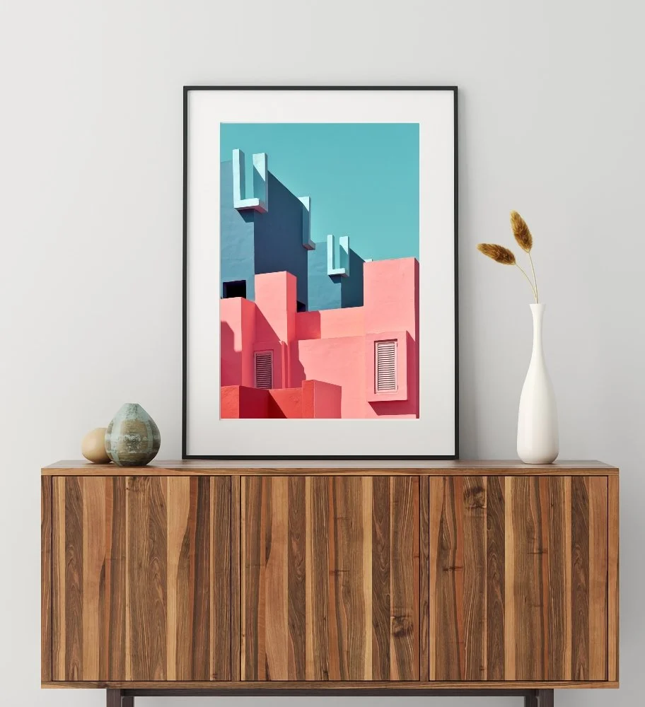 Photographie Fine Art de La Muralla Roja de Ricardo Bofill par José Antoine Costa