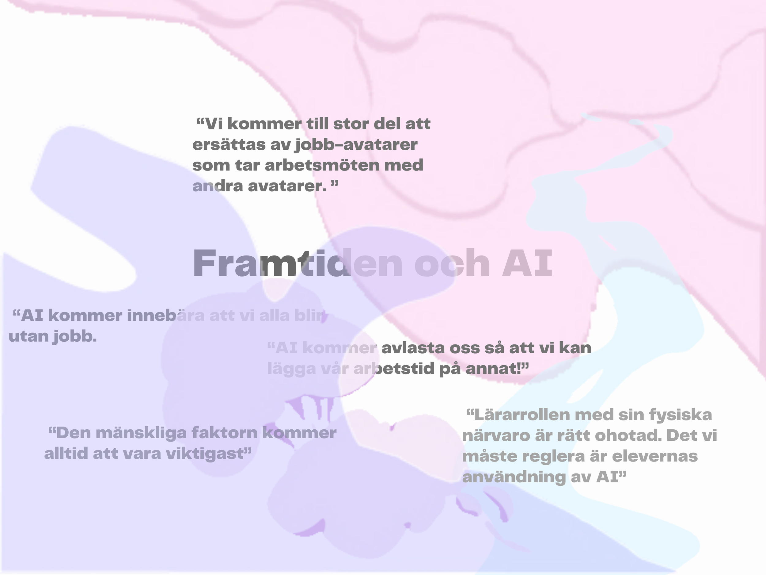 Styrd av rädslor, förhoppningar och  förutbestämda svar 