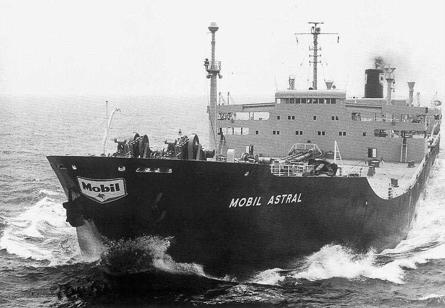 T.T. MOBIL ASTRAL
29 Jun 1971 to 29 Jul 1971
Third Mate