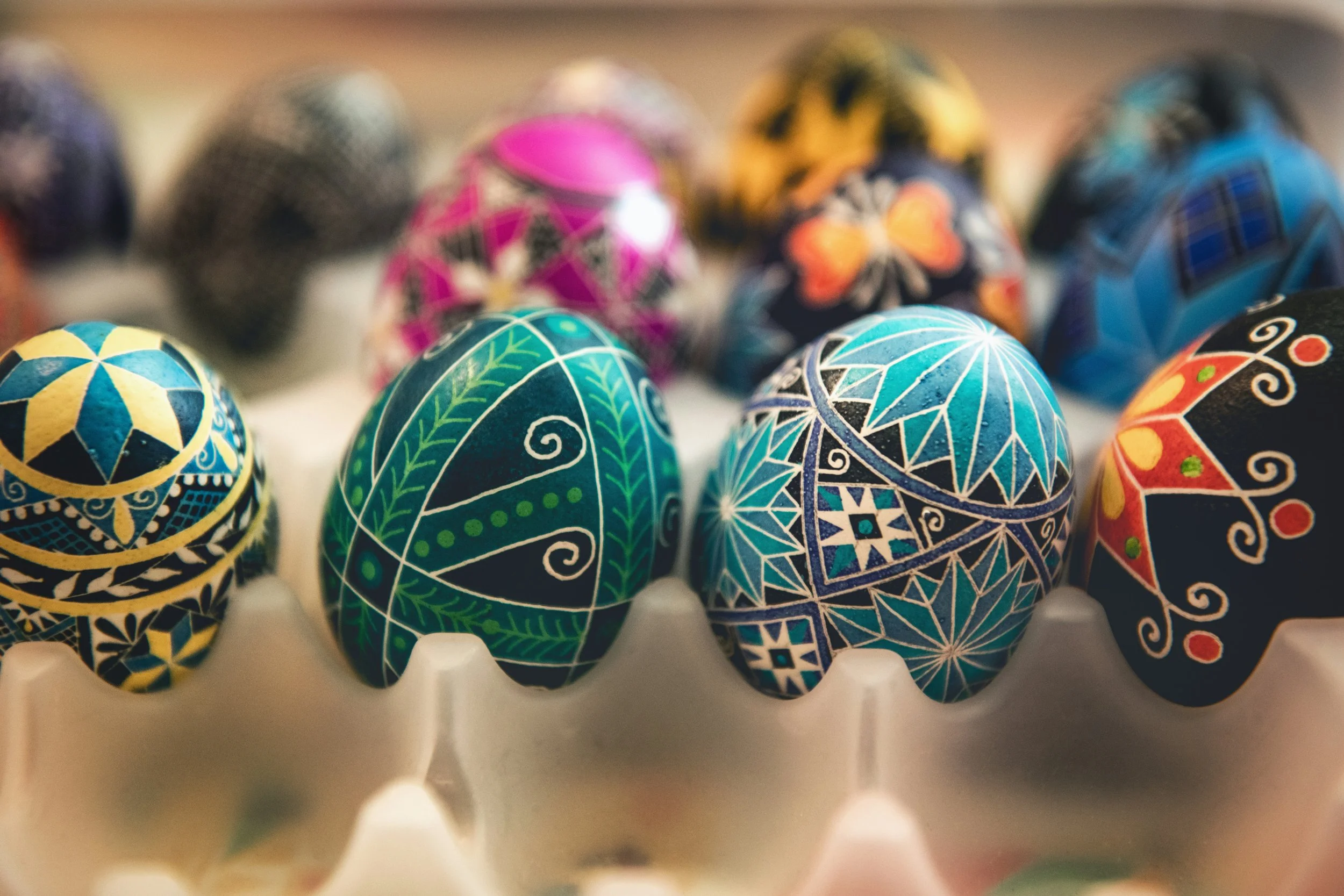 Dyed Easter Eggs