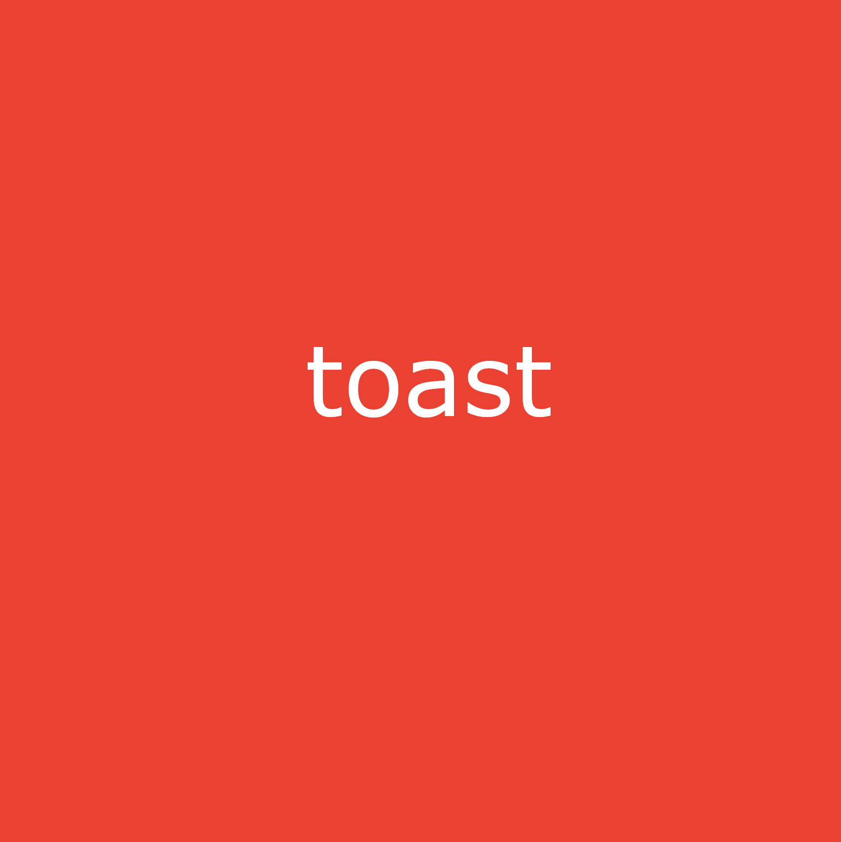 toast