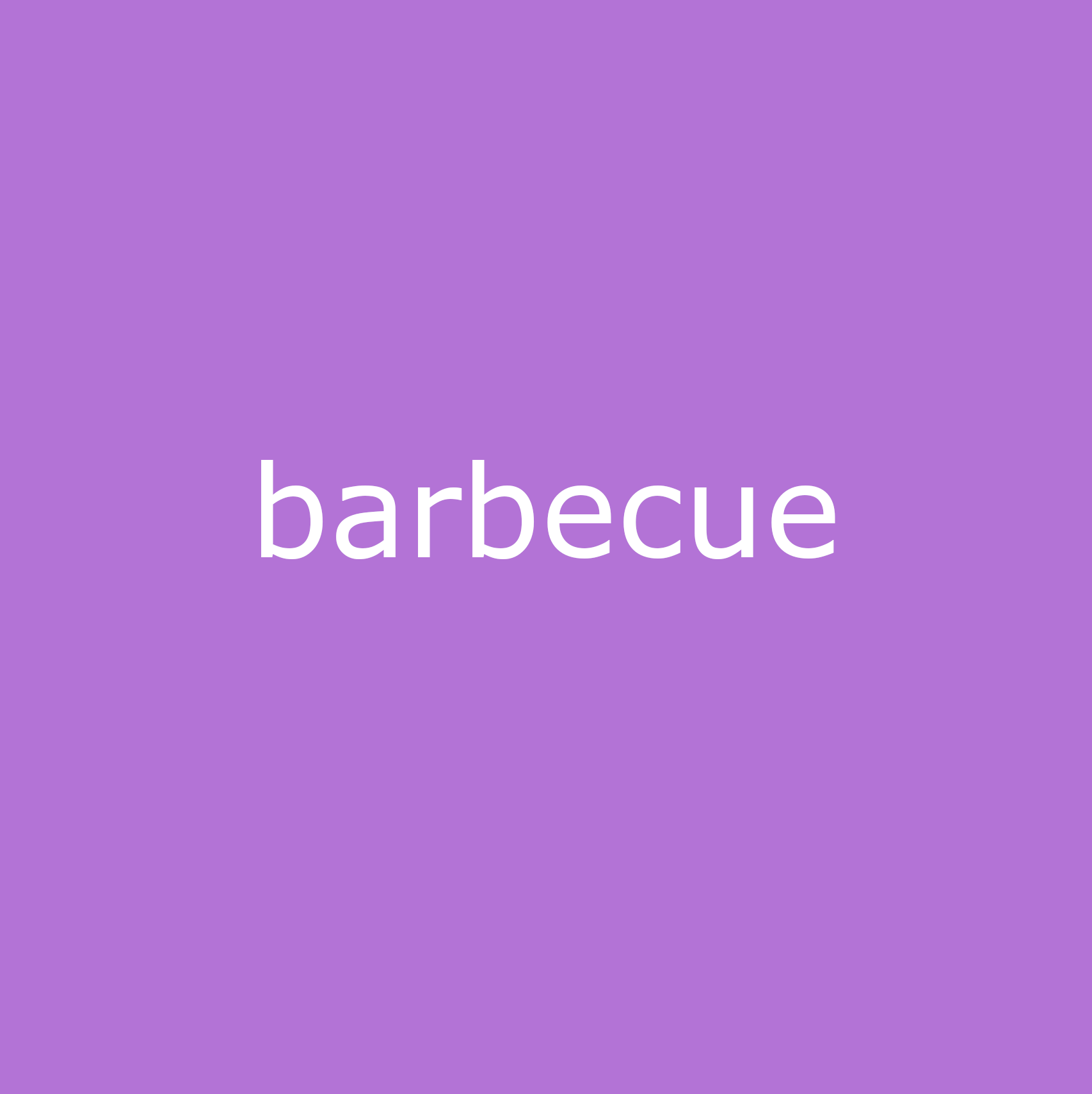 barbecue
