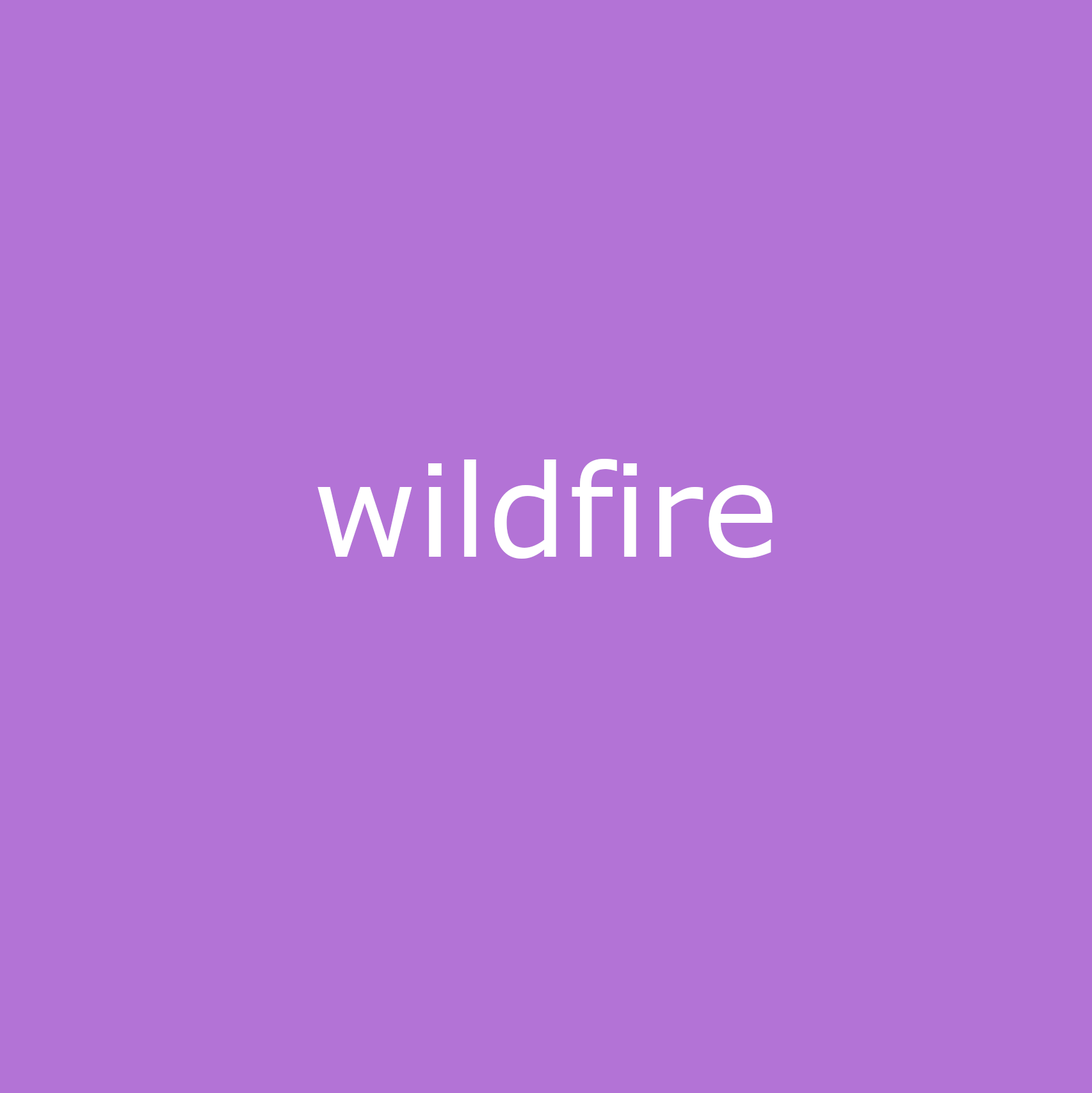 wildfire