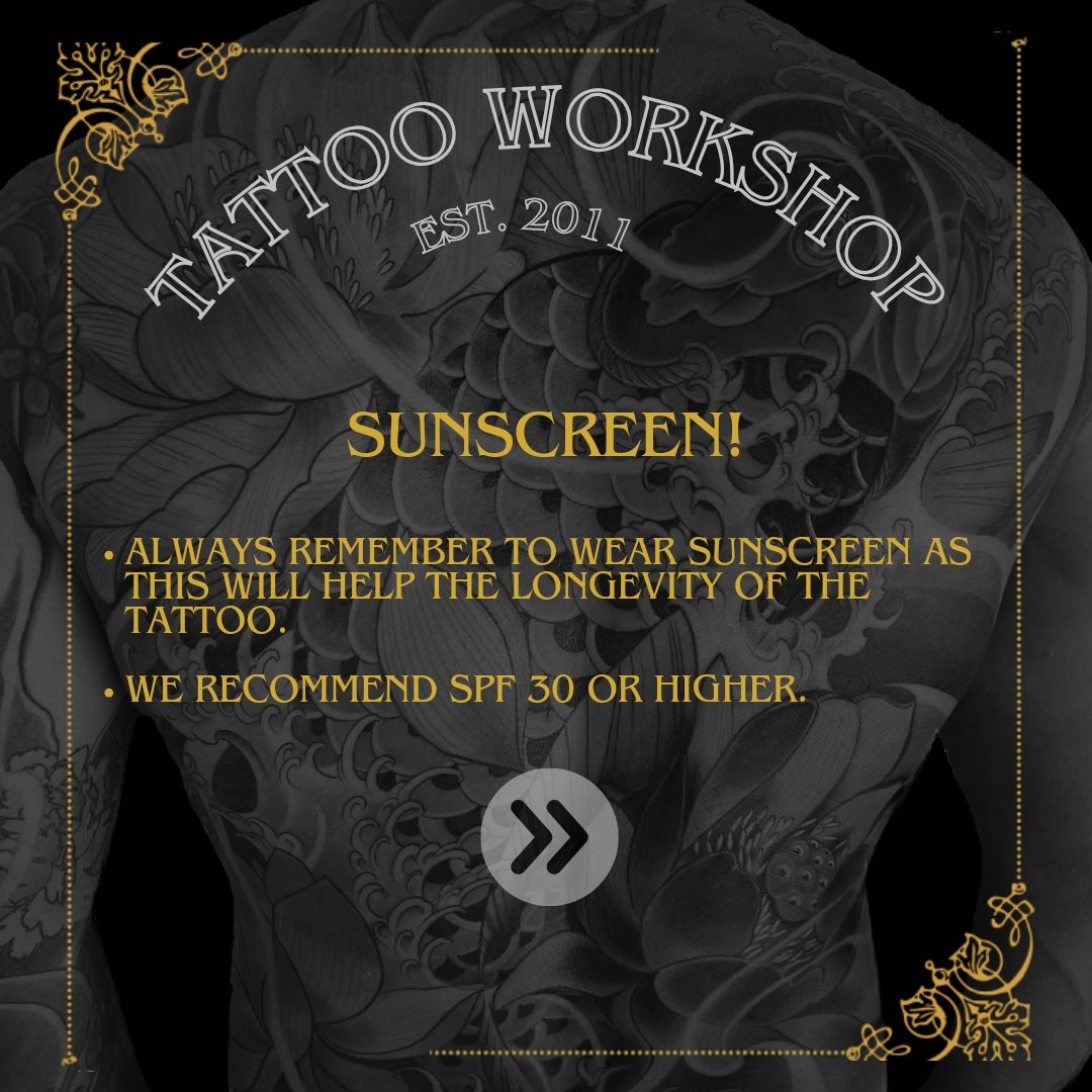 AFTERCARE | TATTOO YOU