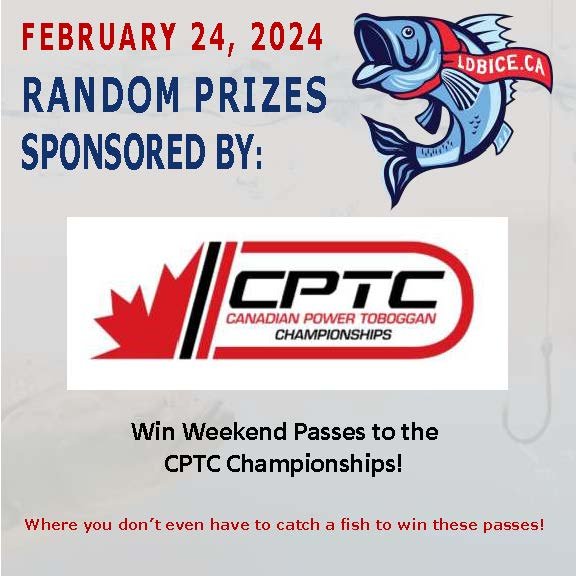 Random Draw Prizes — Lac du Bonnet Ice Fishing Derby