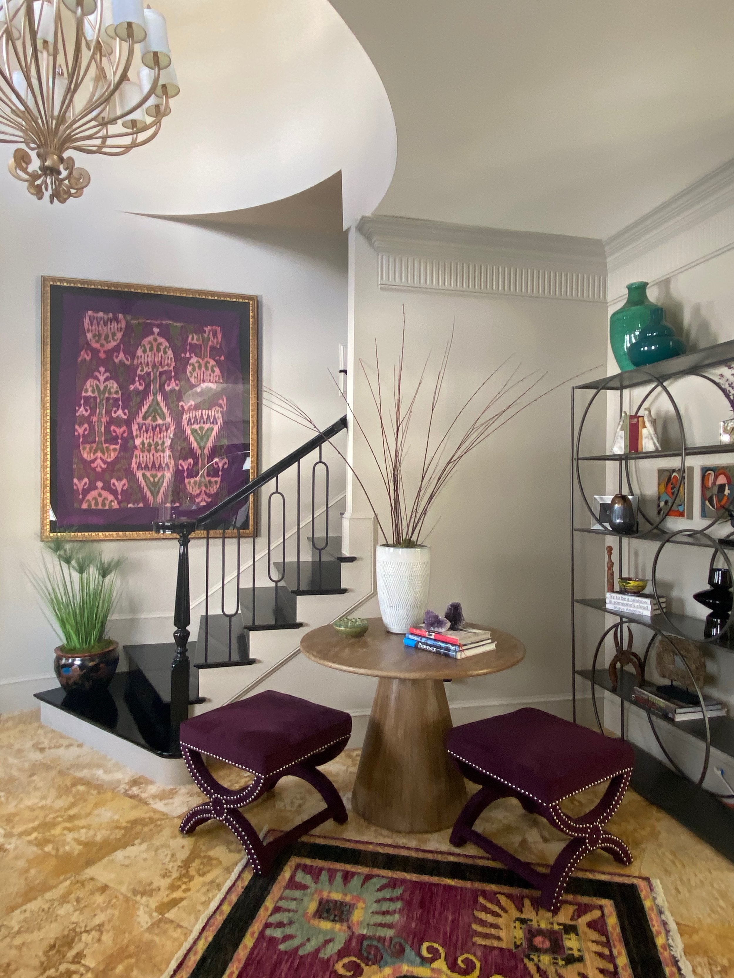 Updated foyer in Rye Beach, NH