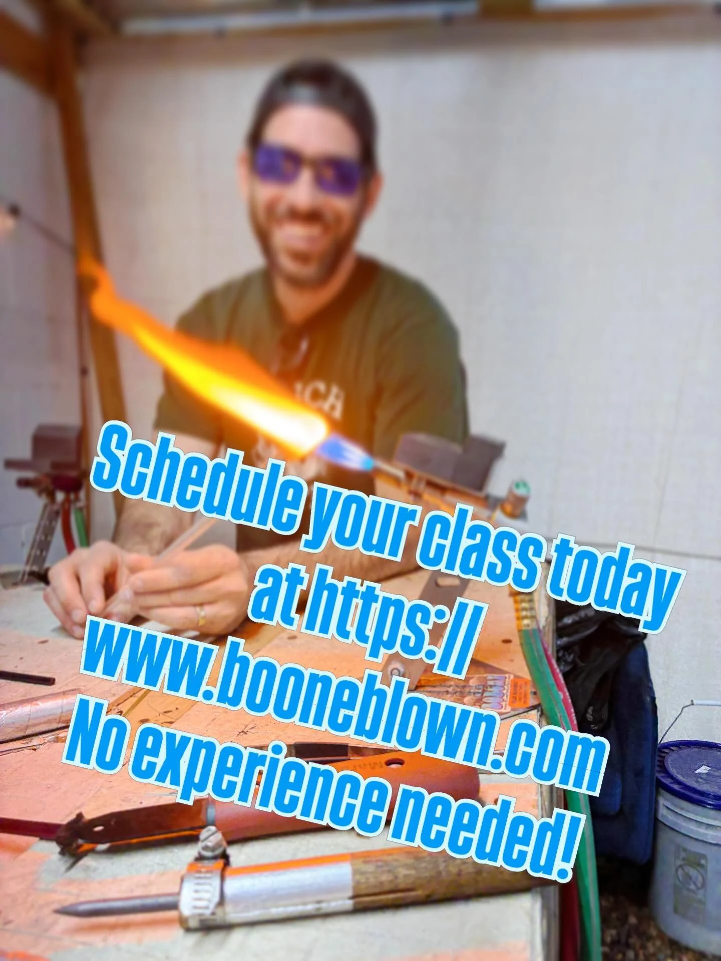 Looking for something fun to do in Boone, NC? Ever had an interest in glass blowing? If so, you found the right page. Check out https://www.booneblown.com for all classes and availability, No experience required and you leave with your are same day!
