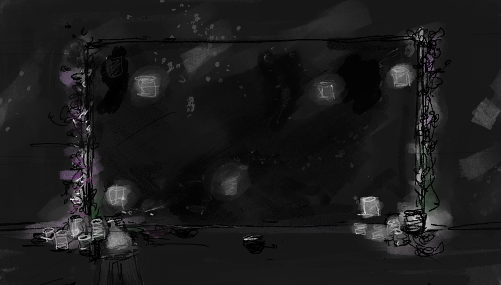 Wall of Light - Few Lanterns | Credit: Lily Tran