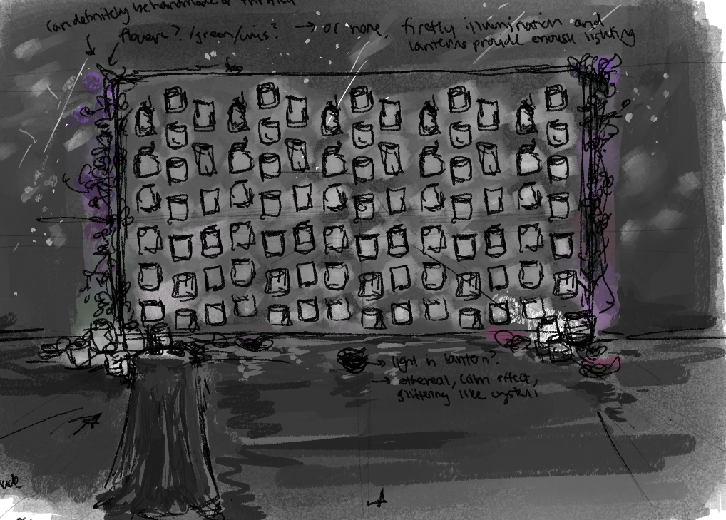 Wall of Light - Full Lanterns | Credit: Lily Tran