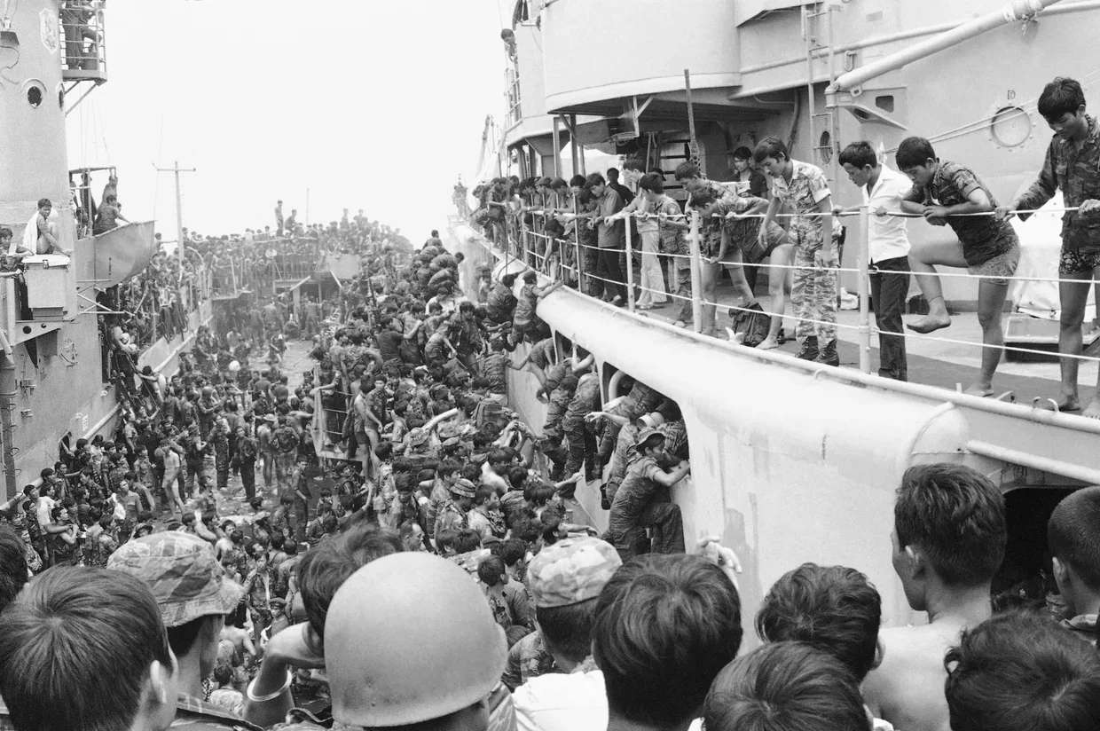 Retrieved from CBS News article,"Fall of Saigon 40th anniversary", AP Photo.