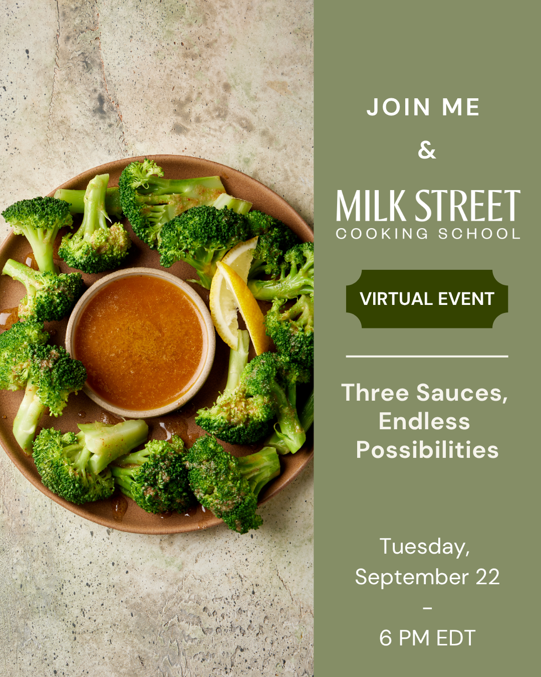 Three Sauces, Endless Possibilities
