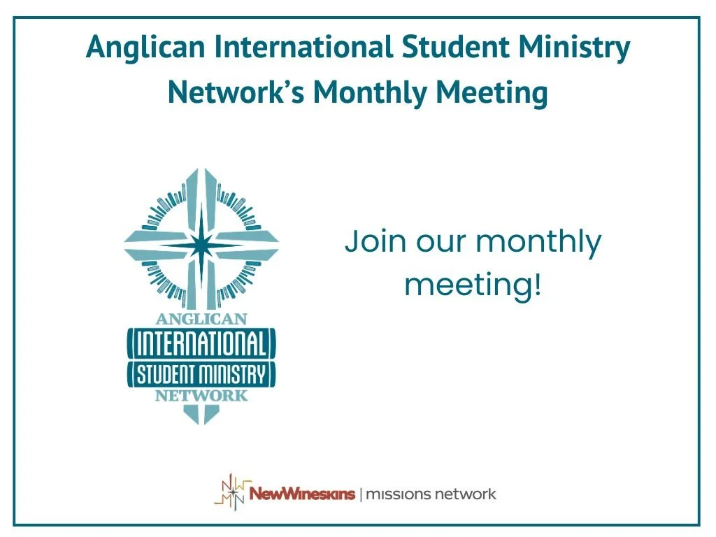 Anglican International Student Ministry Network Meeting