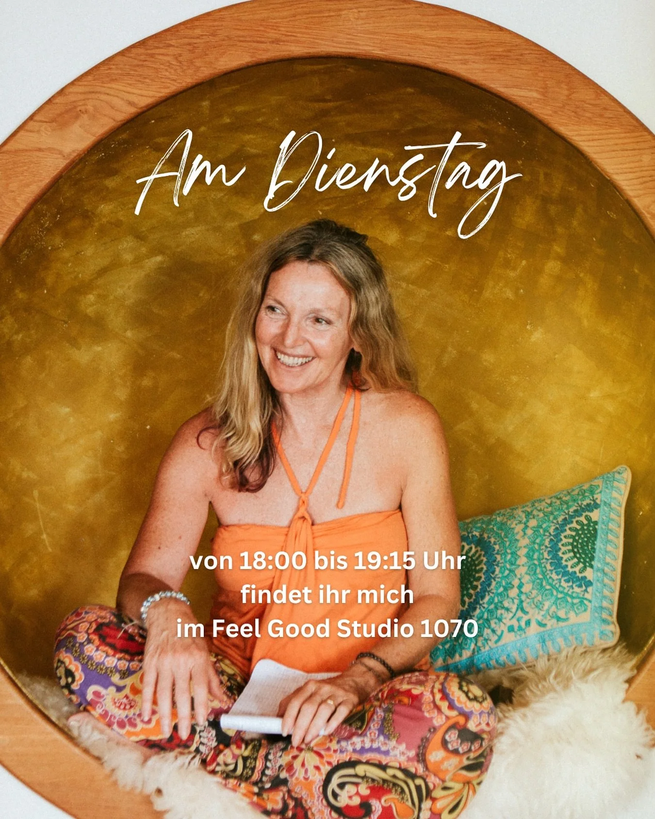 Die Dienstagsstunde 💛
findet von 18:00 - 19:15 Uhr
im Feel Good Studio 1070 statt

#loveyourself #yoga #unwind