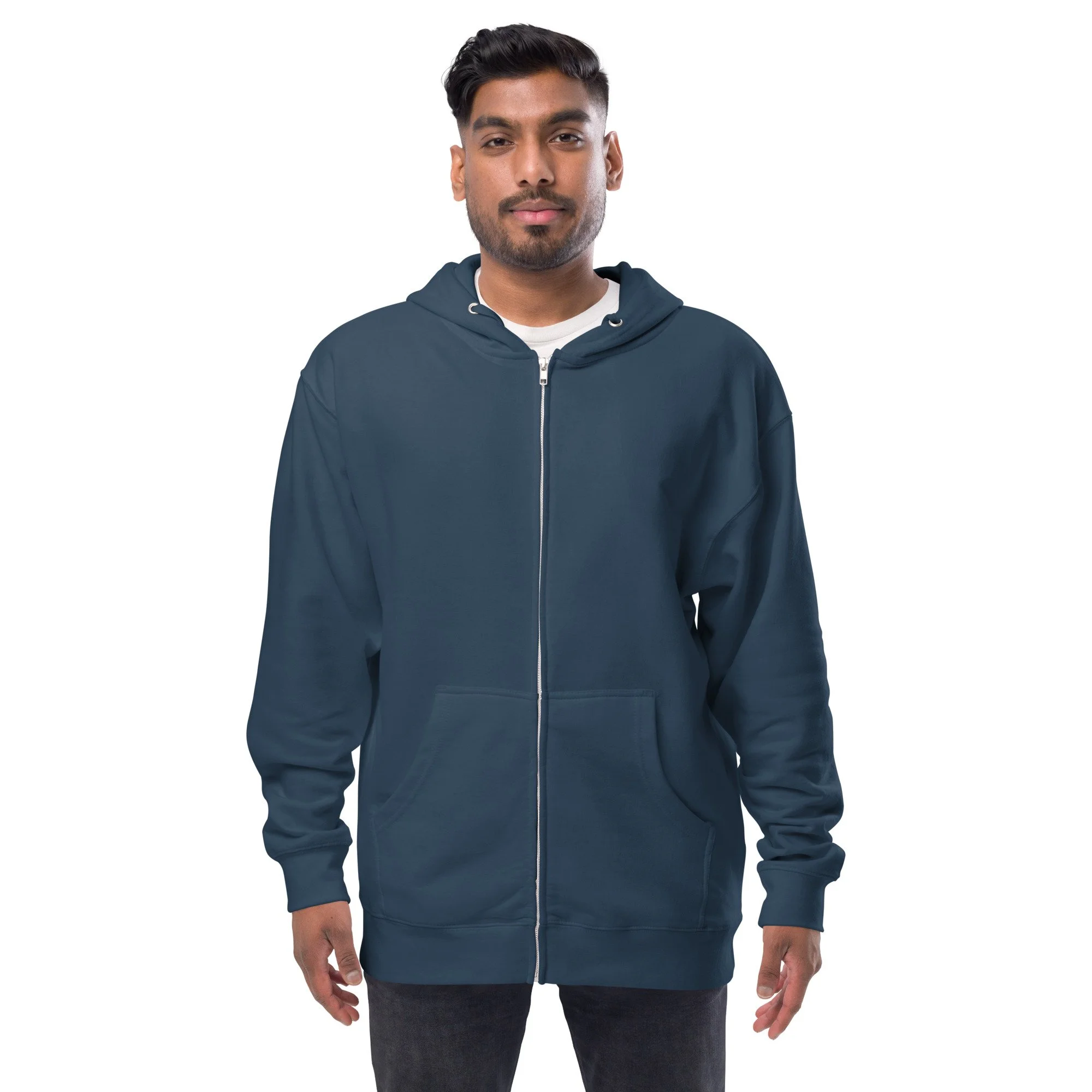 unisex-fleece-zip-up-hoodie-navy-front-6488fa6530938.jpg