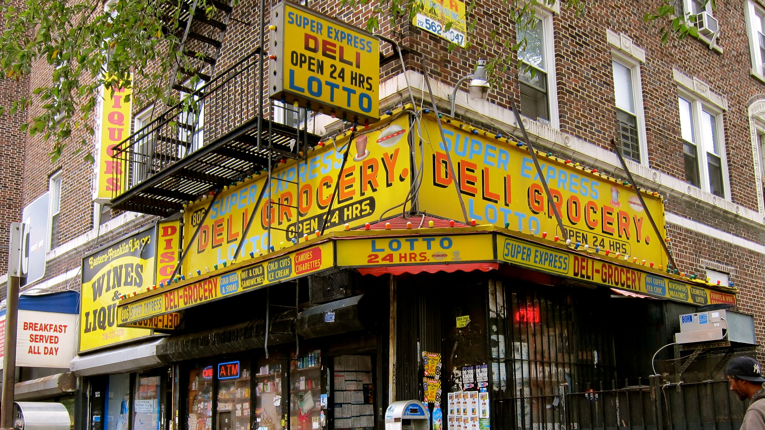 Super Express Deli Storefront Signage