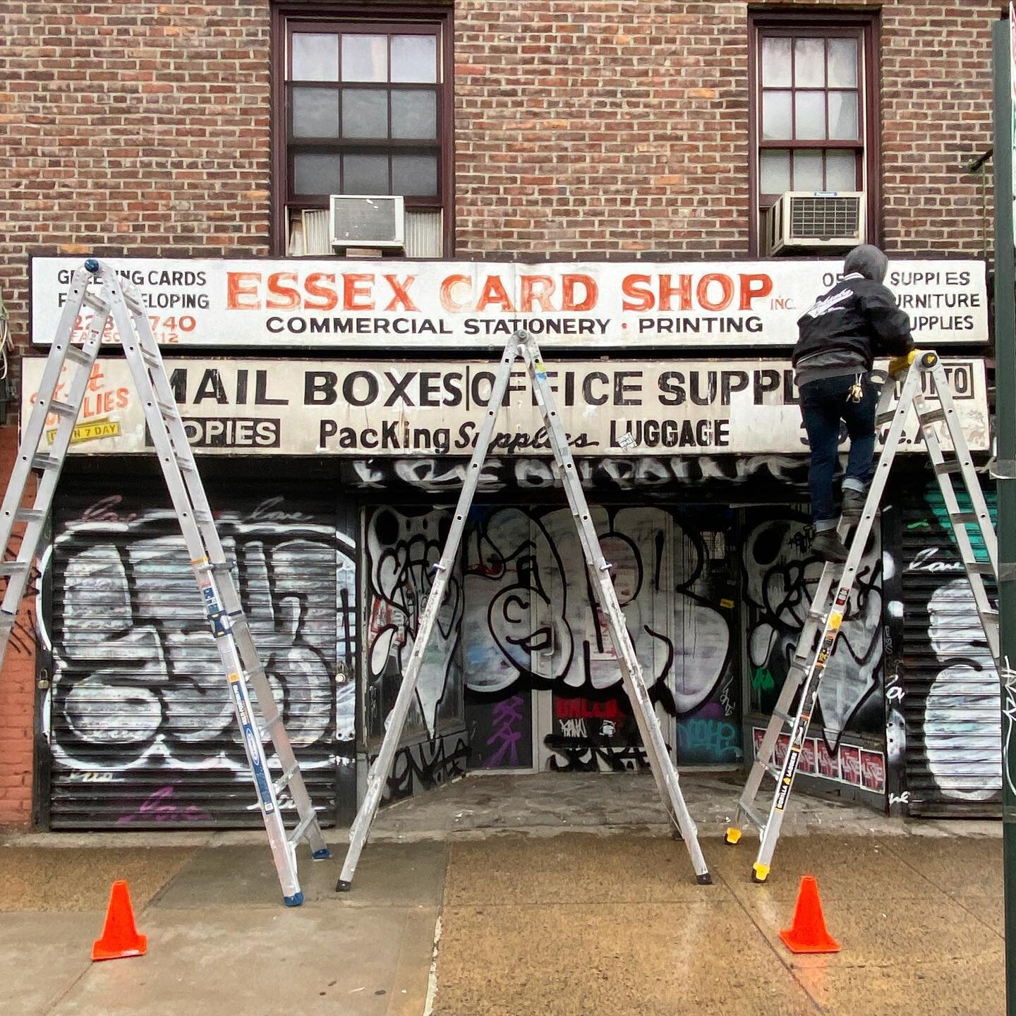 Essex Card Shop has been doing business on the Lower East Side for nearly 100 years and has seen five different owners in its storied existence. You may have heard that the shop was destroyed this past January in a tragic fire. Current owner Jay Pate