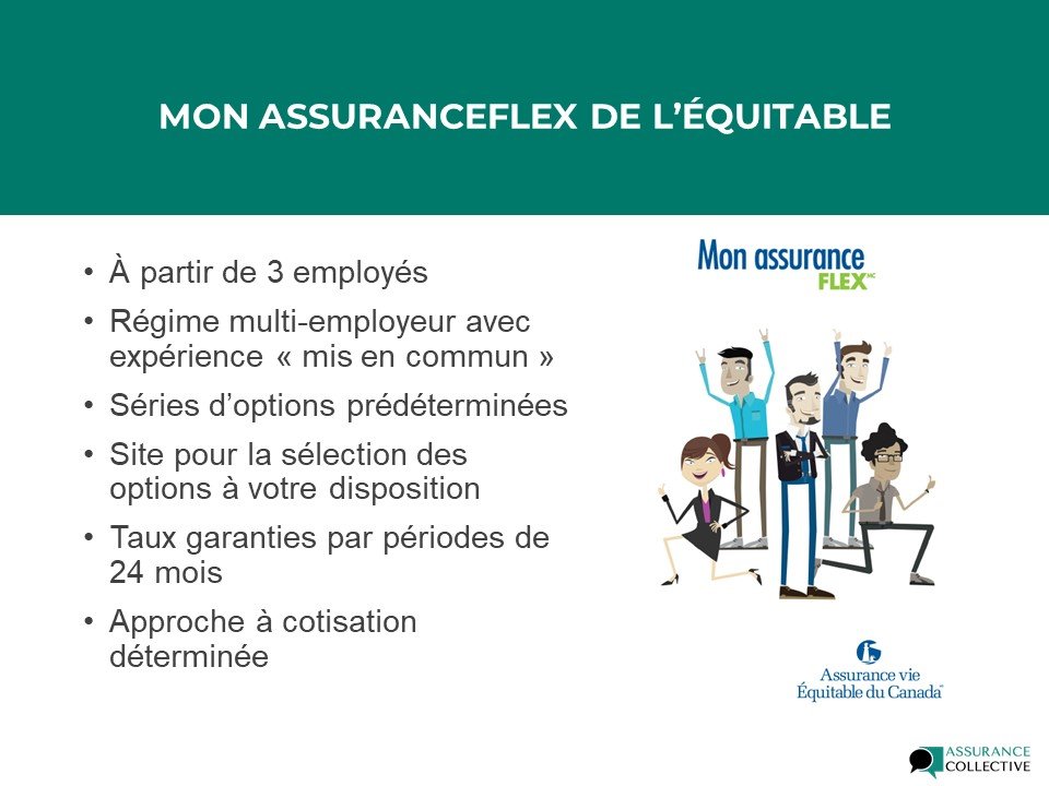 Régime assurance collective flexible pour PME