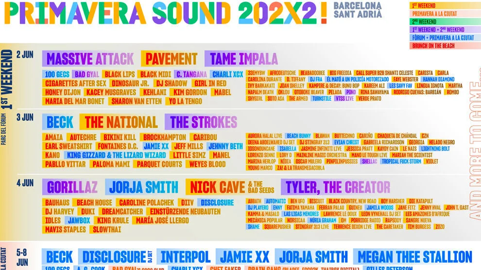 PRIMAVERA SOUND 2022