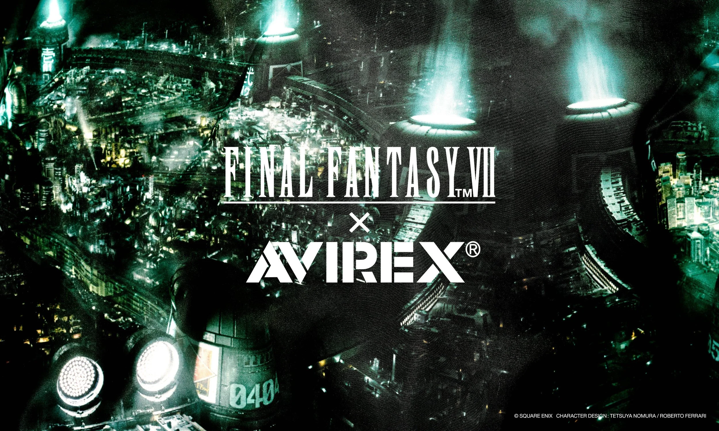 Avirex colabora con Square Enix y presentan una nueva colección cápsula