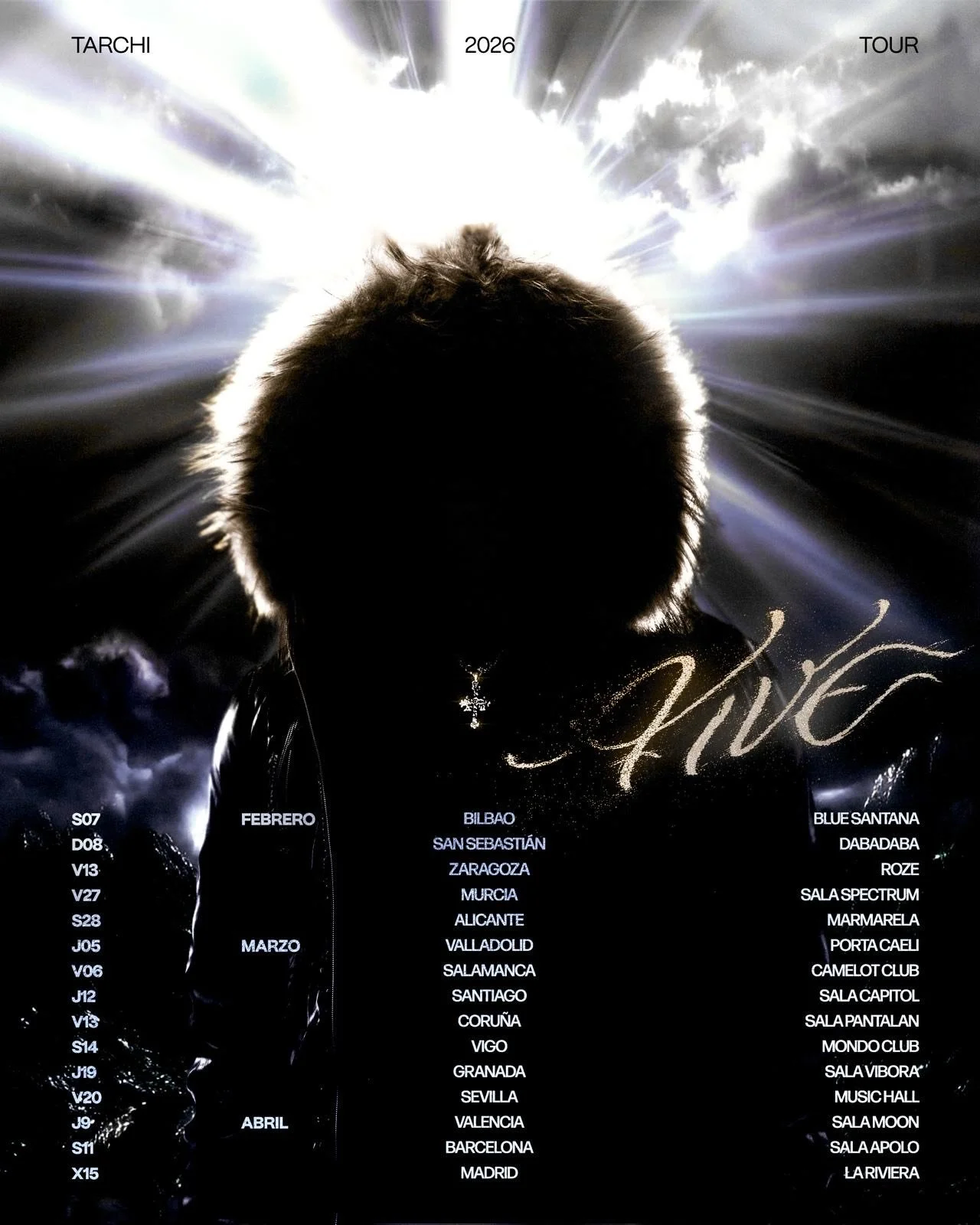 Tarchi anuncia su nueva gira por España