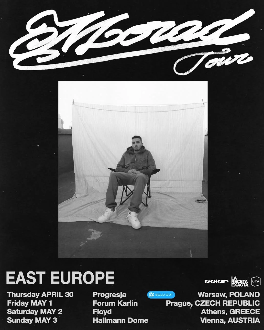 Morad anuncia East Europe Tour 2026: fuera de casa pero como en casa