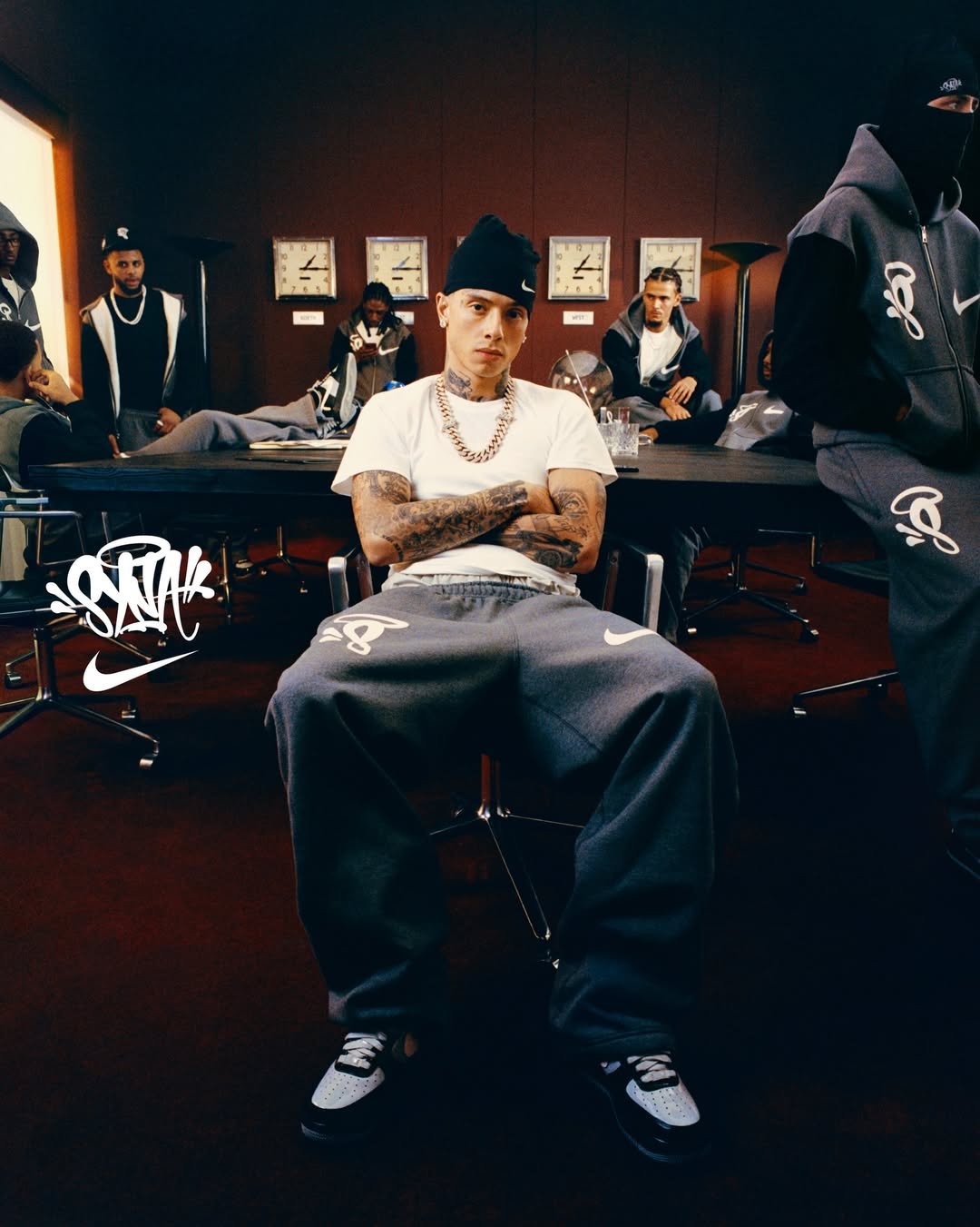 Central Cee x Nike reimaginan las Air Force 1 con su sello SYNA WORLD