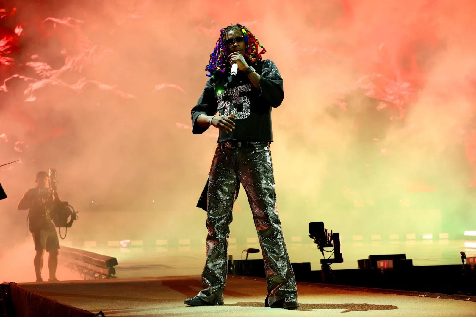 Young Thug aparece en Coachella 2026 con unas Vans personalizadas diseñadas por Mattias Gollin