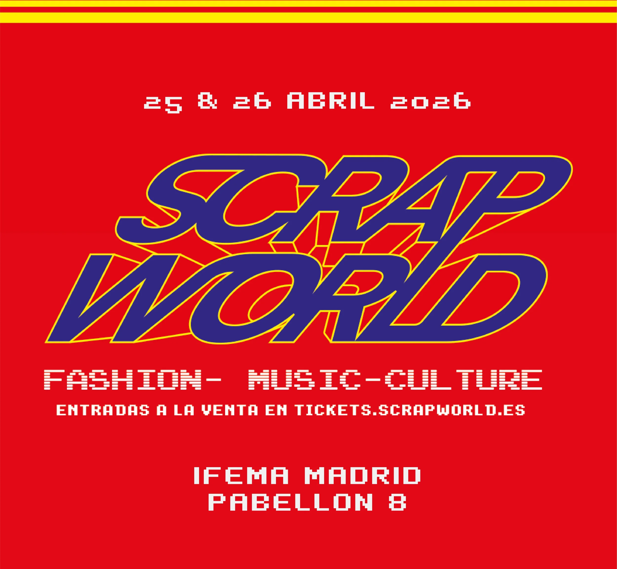 ScrapWorld 2026 vuelve a IFEMA con showcases y DJ sets dentro de su programación musical