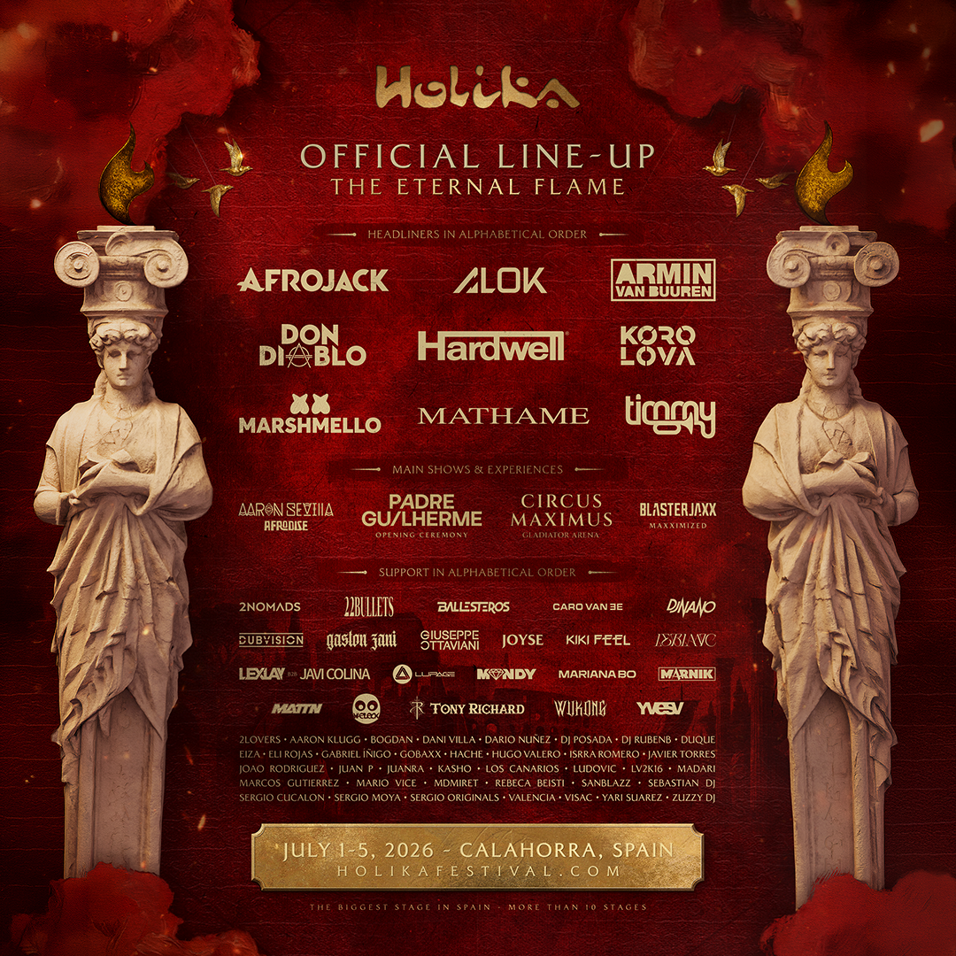 Holika Festival cierra un cartel con nombres internacionales