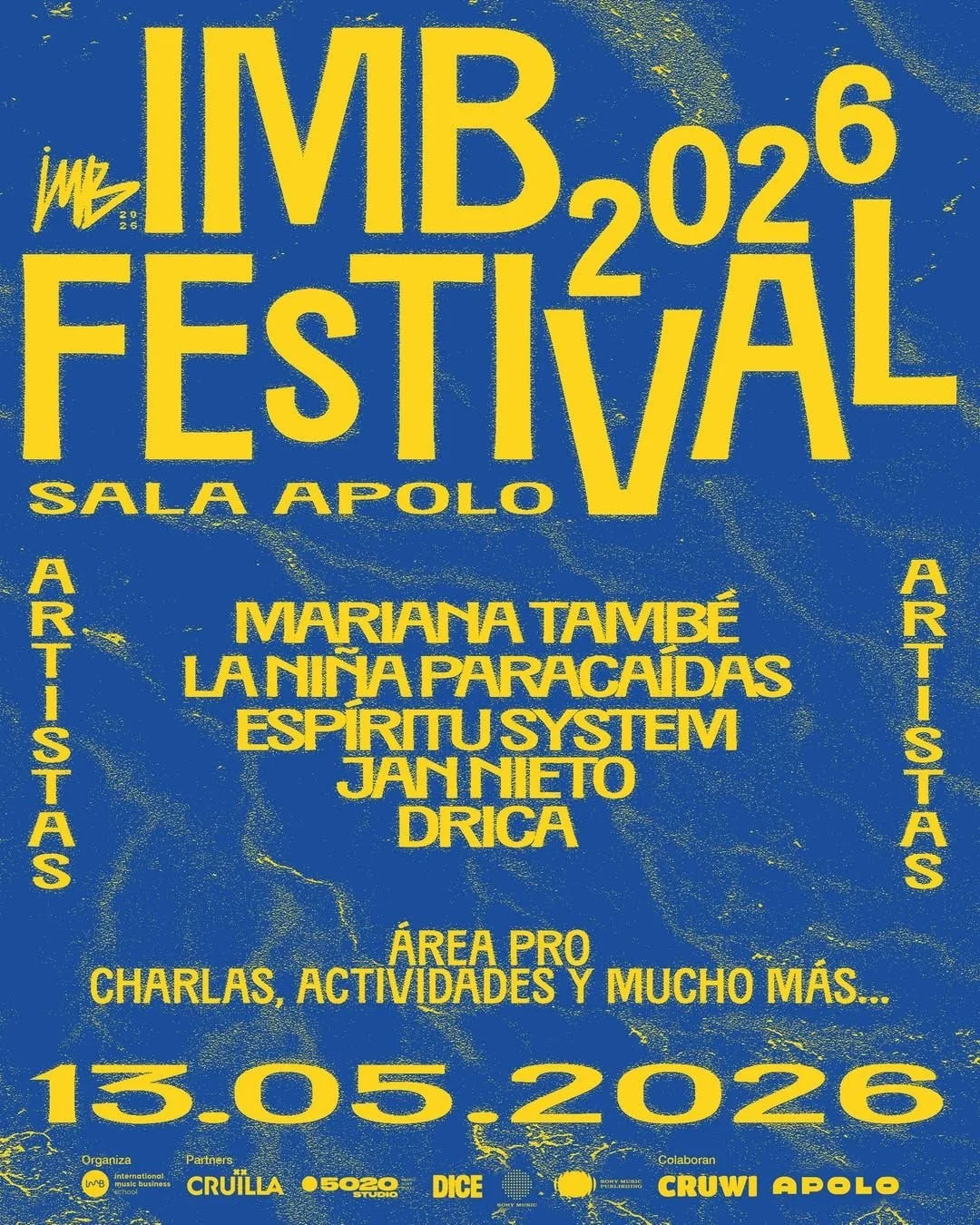 DESCUBRE TODAS LAS NOVEDADES DE IMB FESTIVAL 2026