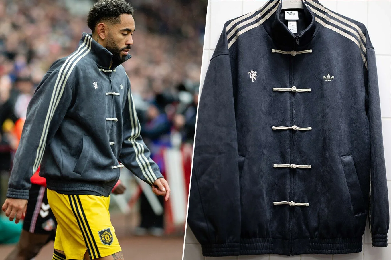 LA CHAQUETA QUE LOS JUGADORES DEL MANCHESTER UNITED HAN CONVERTIDO EN EL SÍMBOLO FASHION DEL MUNDIAL