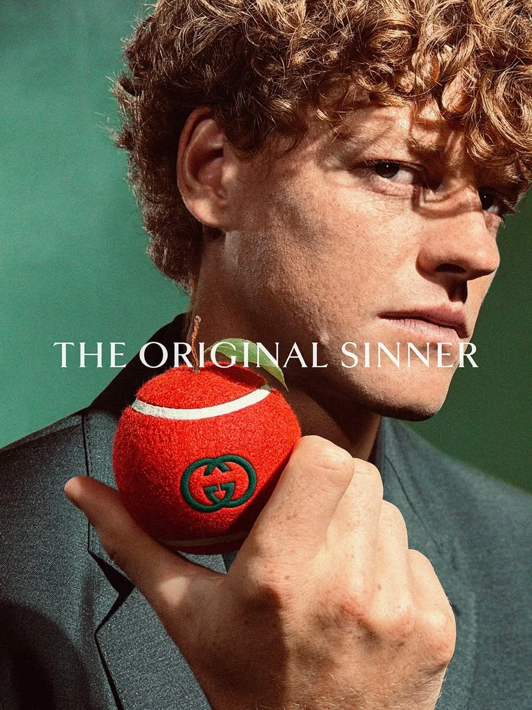 GUCCI CONVIERTE A JANNIK SINNER EN EL PECADO ORIGINAL DE LA MODA