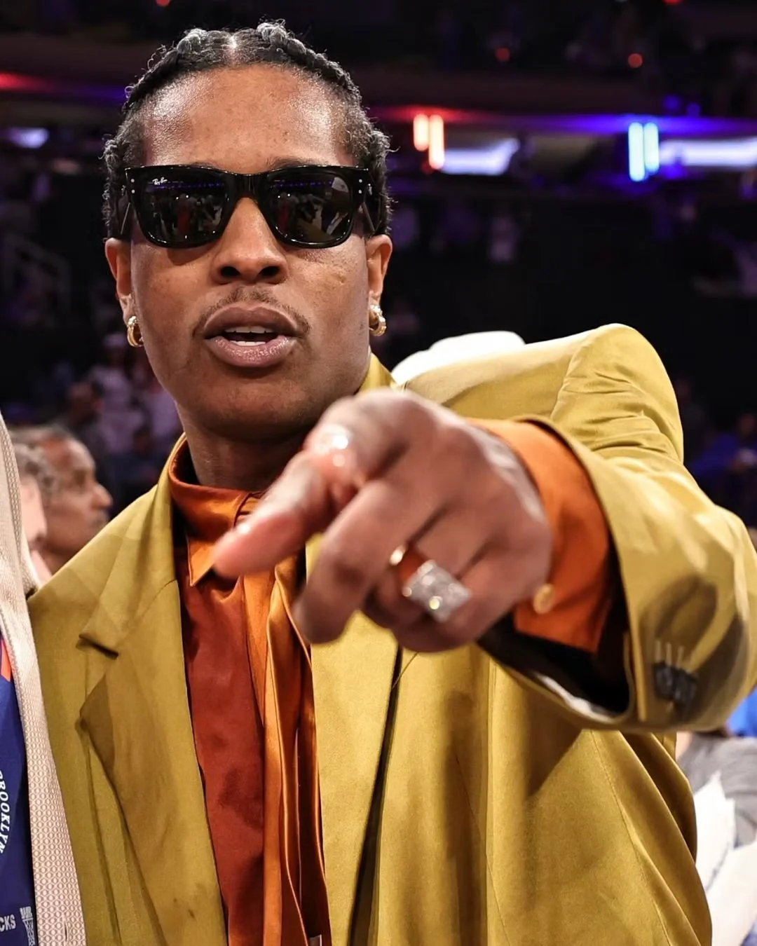 EL MEJOR OUTFIT DE LAS FINALES DE LA NBA ERA DE ASAP ROCKY