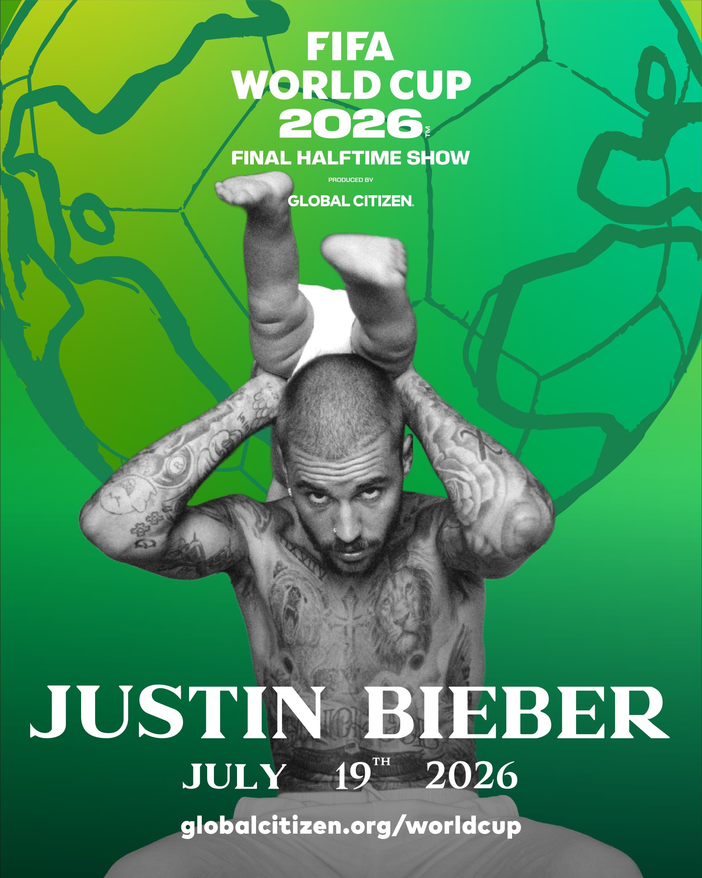 JUSTIN BIEBER ACTUARÁ EN EL HALFTIME DEL MUNDIAL ANTES QUE EN LA SUPER BOWL