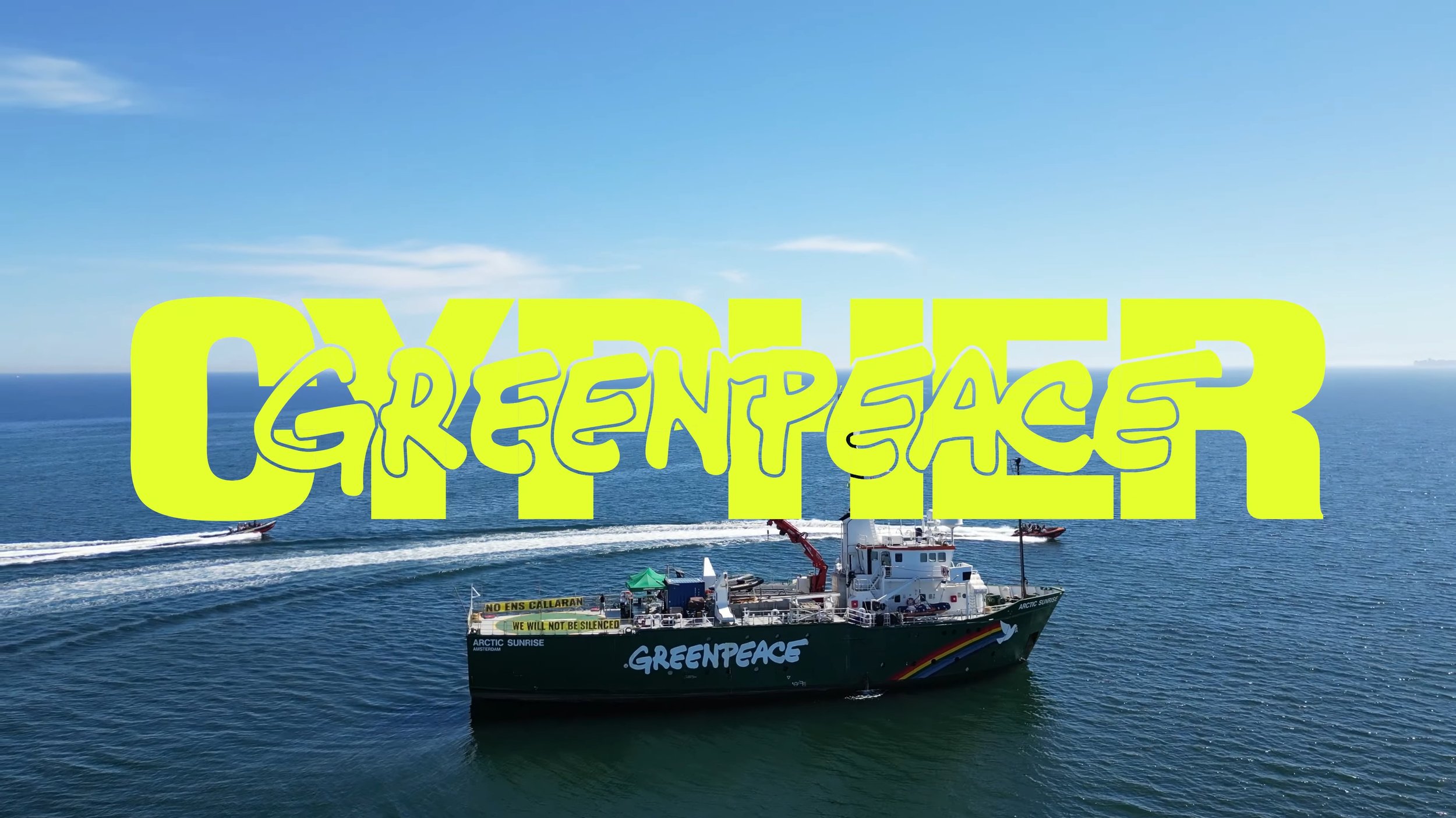 Greenpeace publica un cypher por el derecho a la protesta