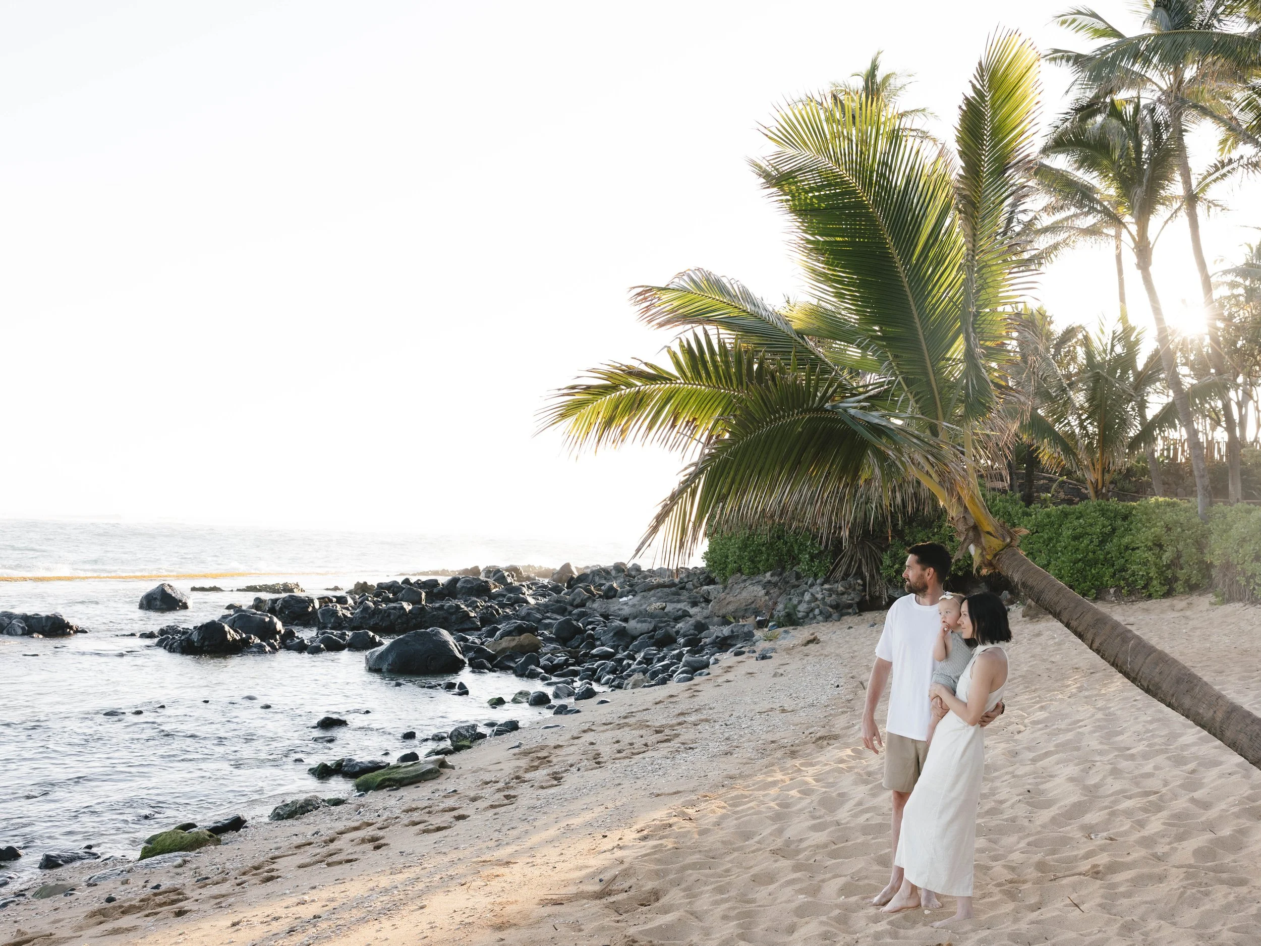 Hawaii Maui Family Photoshoot Beach