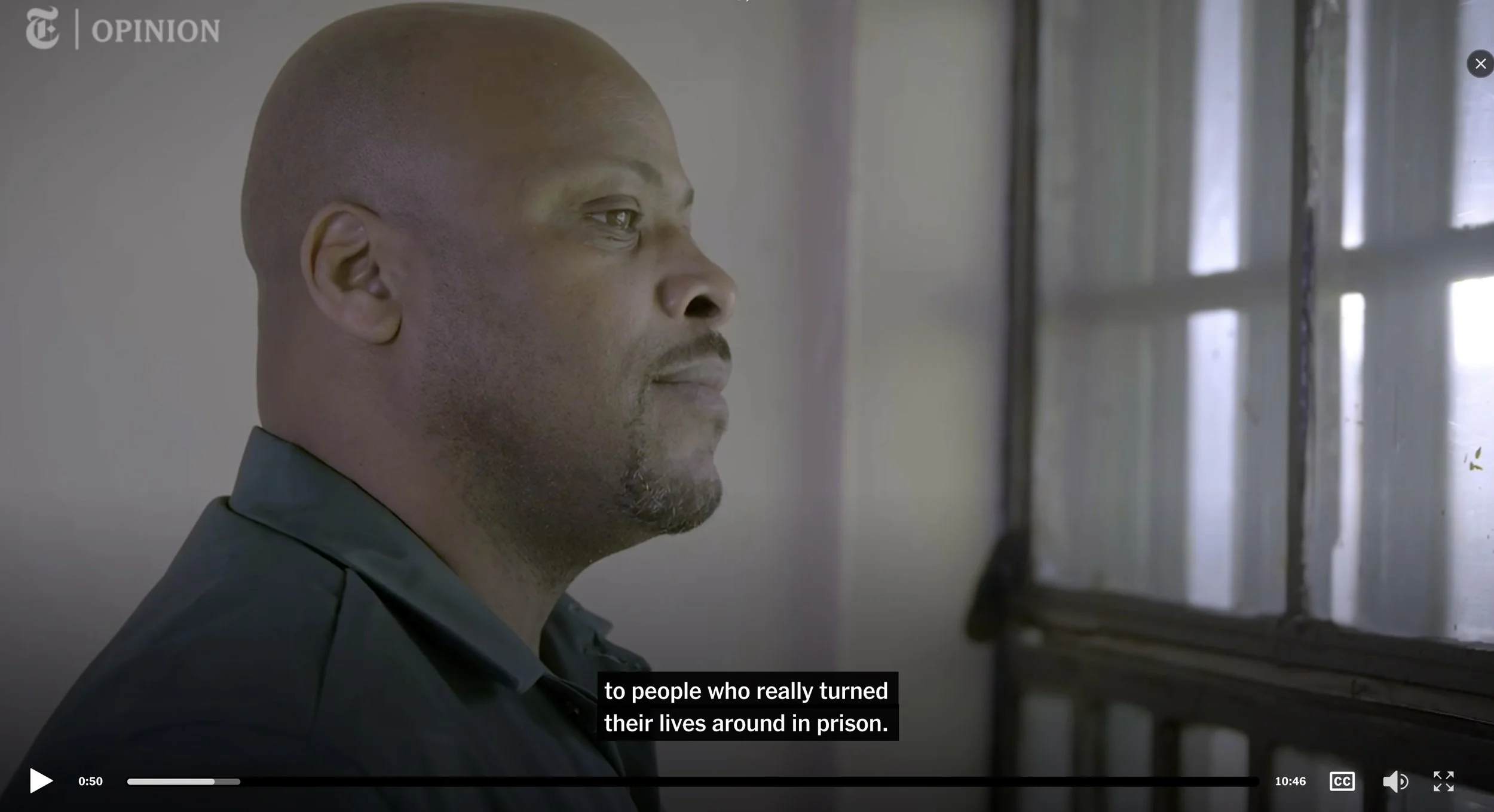 This outline frees people from prison.