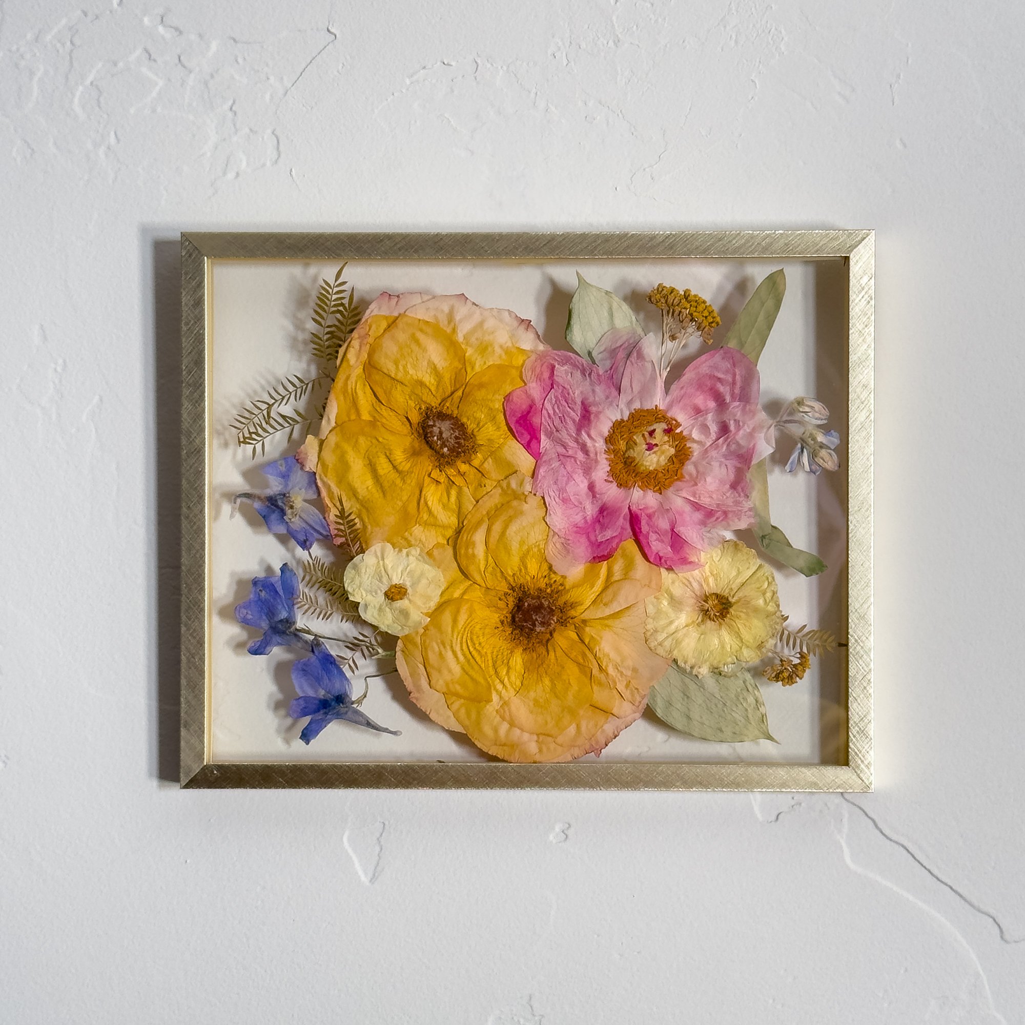 Pressed Flower Frame Art