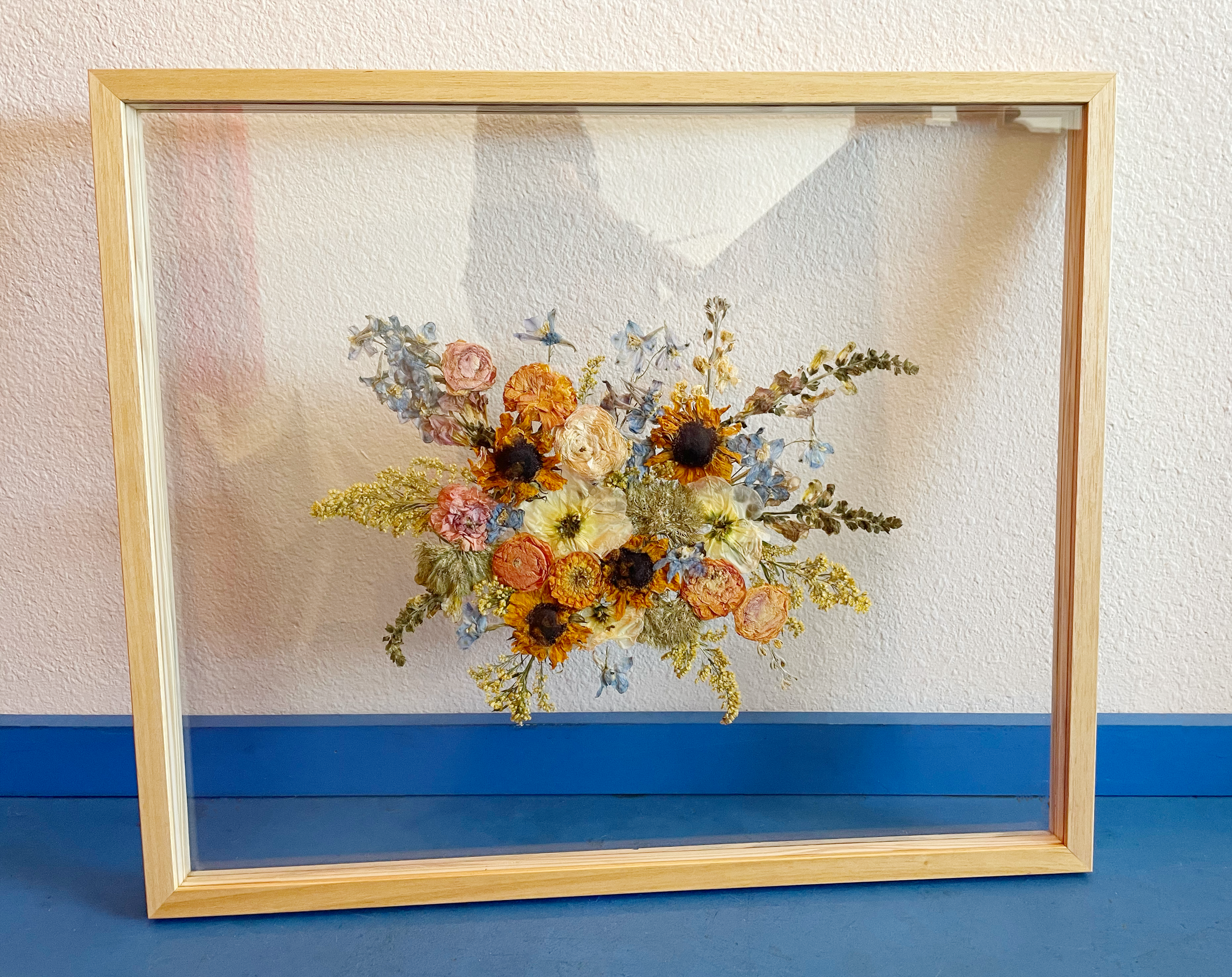 How To Make A Pressed Flower Frame For Your Wedding Bouquet