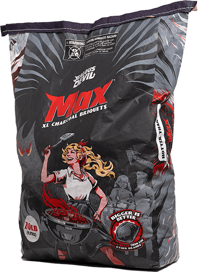 MAX BRIQUETS Jealous — Devil XL CHARCOAL