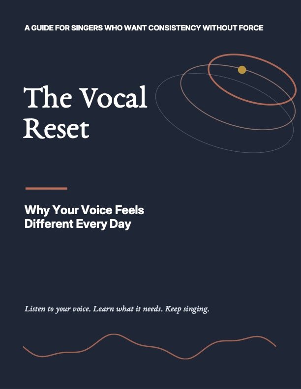 The Vocal Reset Guide