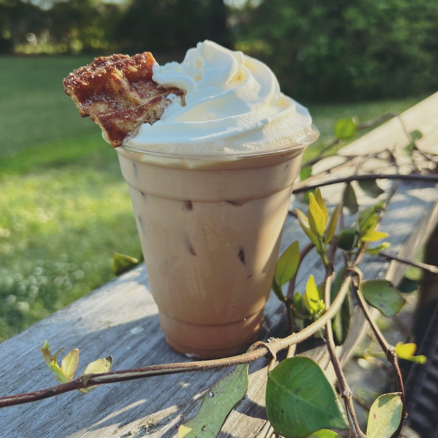 Grab a little sunshine on this dreary Monday morning with the Strawberry Shortcake! 🍓

Espresso with brown sugar + vanilla + strawberry topped with whopped cream, and a sugared Liege Waffle crouton. 

&middot;

&middot;

&middot;

#strawberry #coffe