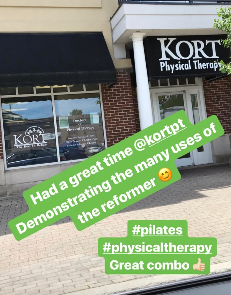 Physical Therapy and Pilates!